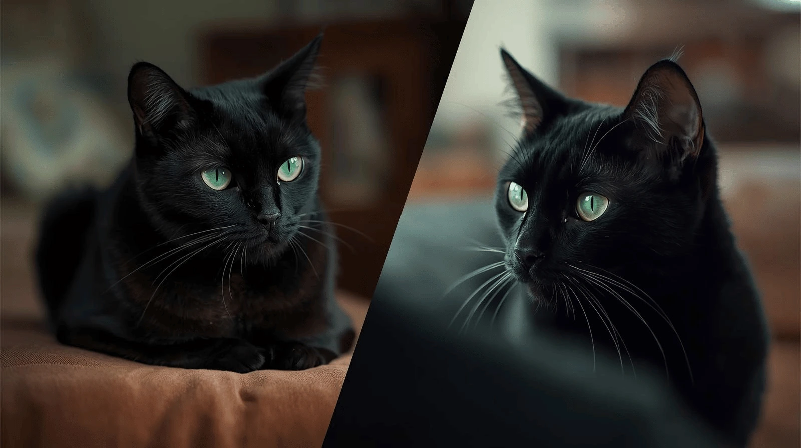 Cat responding to owner’s voice but ignoring a stranger